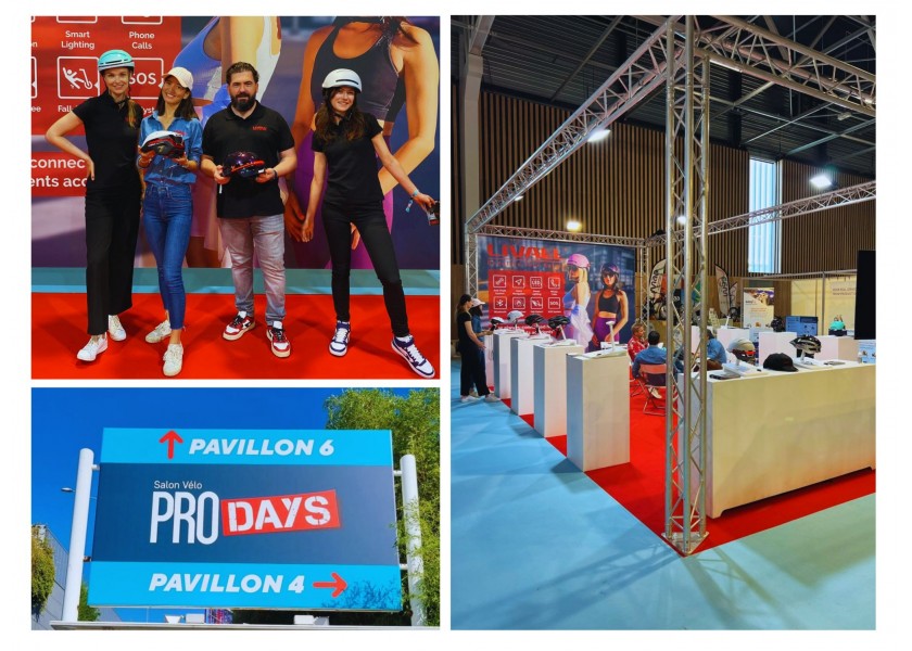 LIVALL ATTENDS THE PRO  DAYS 2022 SHOW  IN PARIS